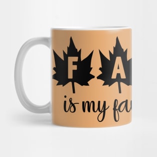 Fall is my favorite color Mug